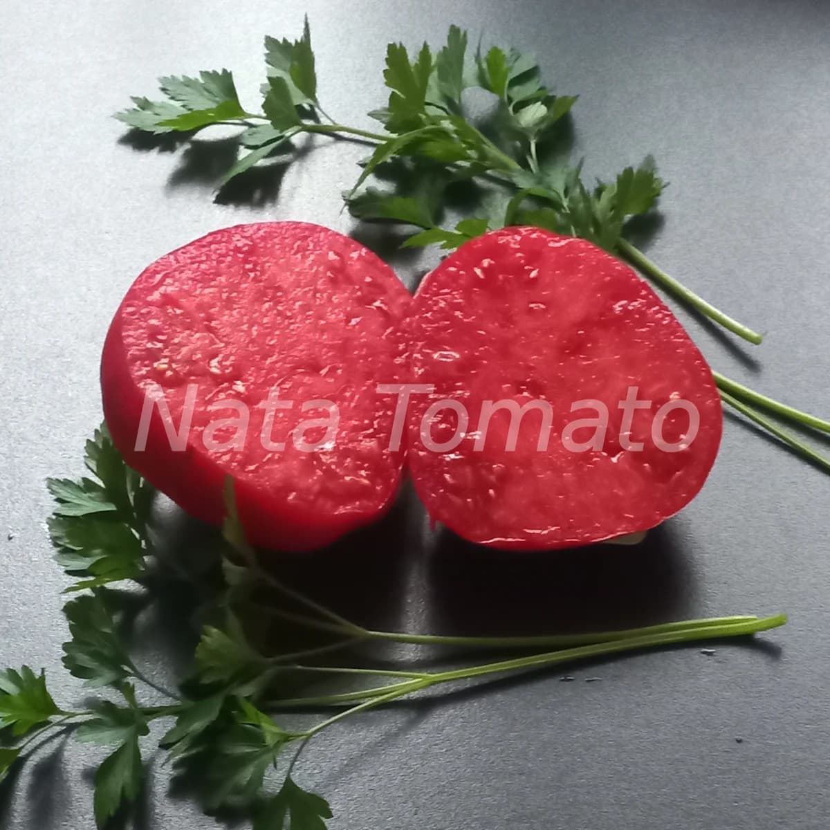 Томат "Знаменита полуниця місіс Шлаубах" (Mrs. Schlaubaugh's Famous Strawberry) - насіння 4